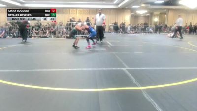 74 lbs Rr Rnd 1 - Iliana Boggust, Yucaipa Thunder WC vs Nayalea Reveles, Scotsmen WC