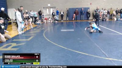 53 lbs Cons. Round 3 - Ryker Wallace, Punisher Wrestling Company vs Casa Du, Washington