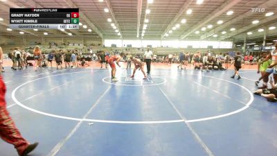 154 lbs Quarterfinal - Grady Hayden, Ohio Gold vs Wyatt Kimble, Team Gotcha National