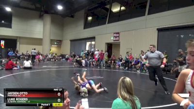 70 lbs Placement Matches (16 Team) - Luke Rogers, Alabama Hammers vs Jayden Otto, Predator WC