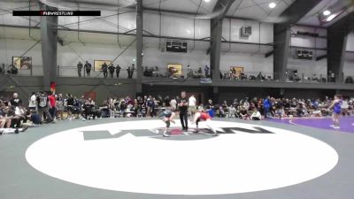 Junior Girls FS - 135 lbs Champ. Round 2 - Sierra Monaghan, CA vs Lilyana Lamothe, WA