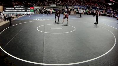 D 2 138 lbs Quarterfinal - Benjamin Ondo-Obama, Brusly vs Christian Thibodeaux, St. Thomas More