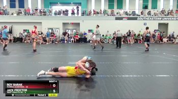 105 lbs Quarterfinals (8 Team) - Jack Proctor, West Forsyth WC vs Roy Barak, Florida Scorpions