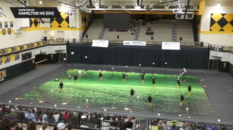Hamilton HS (OH) "Hamilton OH" at 2026 WGI Guard Avon Regional+