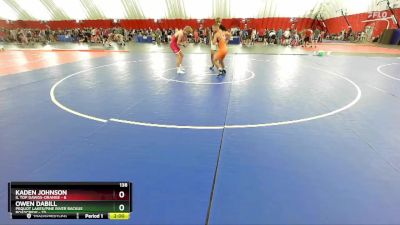 138 lbs Round 2 (6 Team) - Owen Dabill, Pequot Lakes/Pine River Backus Roadcrew vs Kaden Johnson, IL Top Dawgs-ORANGE