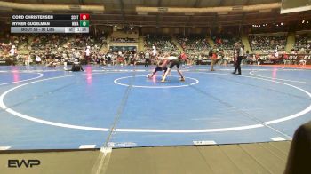 92 lbs Round Of 32 - Cord Christensen, Scots Wrestling Club vs Ryker Gugelman, Moen Wrestling Academy