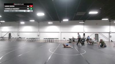 113 lbs 3rd Place Match - Aiden Swink, Strasburg vs Carmello Massey, Clever Combat