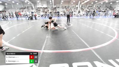 135 lbs Rr Rnd 2 - Daniel Khalil Sleiman, MF Purge vs Ethan Gonzaga, Harlem Wrestling Academy