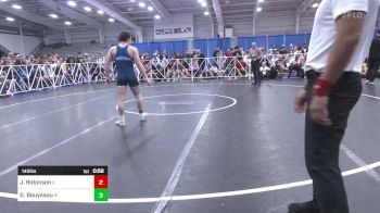 145 lbs Final - Jaydon Robinson, IL vs Gabriel Bouyssou, RI