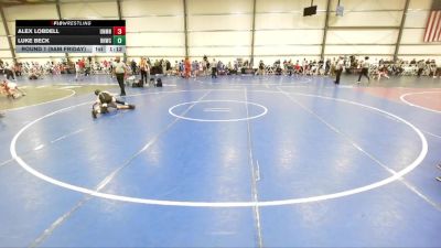 88 lbs Round 1 (9am Friday) - Alex Lobdell, Untouchables, MN vs Luke Beck, Rough House W.C.