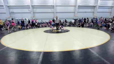75 lbs Round Robin 3 - Karalena Rodriguez, Ohio Skibidi Rizzlers - Pink vs Leeah Stephen, WV Lunatics-Girls