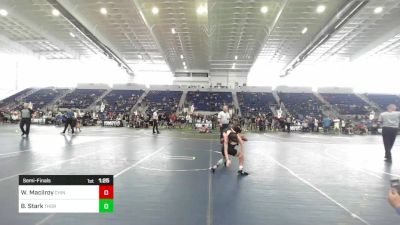 86 lbs Semifinal - Wyatt Macilroy, Chino Valley Cougar Club vs Braylon Stark, Thorobred