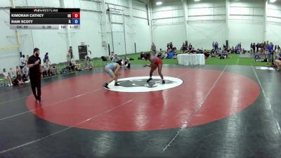 125 lbs KiMorah Cathey, Oklahoma vs Rain Scott, Illinois