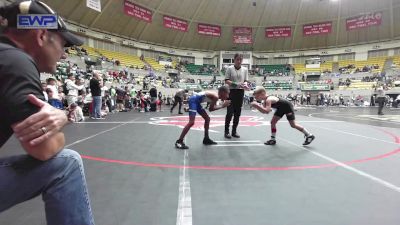 67 lbs Quarterfinal - Larson Bolstad, Prairie Grove Youth Wrestling vs Weston Phillips, Conway Wrestling Club