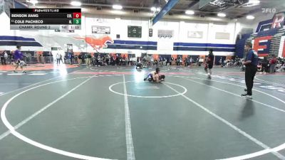 150 lbs Champ. Round 2 - Cole Pacheco, Alta Loma vs Benson Jiang, Colony