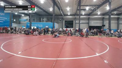 285 lbs 3rd Place - Carter Knox, Rochester Mills vs Abdoulie Sumbundu, Harrisburg
