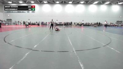 60 lbs Rr Rnd 2 - Brody Bowers, All American Wrestling Club Red - EL vs Jack Donnelly, Region Wrestling Academy - EL