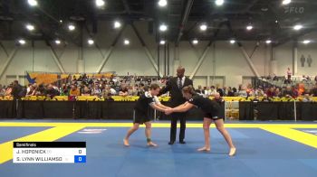 JULIE HOPONICK vs STEPHANIE LYNN WILLIAMSON 2023 World IBJJF Jiu-Jitsu No-Gi Championship