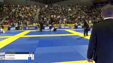 MARCUS SIQUEIRA vs DEVHONTE JOHNSON 2018 World IBJJF Jiu-Jitsu Championship