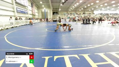 113 lbs Consi Of 16 #2 - Cedric Montgomery, GA vs Drayton Johnson, SC