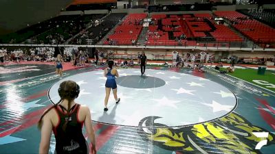 115 lbs Quarters & Wb (16 Team) - Nyah O`Niel, Alaska vs KANAE MADOLORA, Nevada SILVER