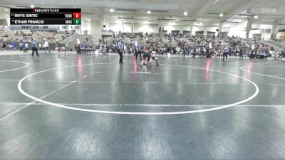189 lbs Cons. Round 2 - Rhys Sintic, Tullahoma Takedown Club vs Ethan Francis, Stampede Wrestling Club