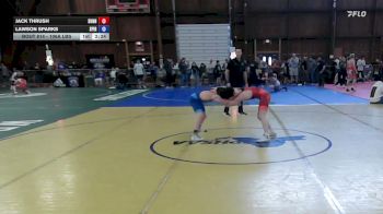 106A lbs 3rd Place - Jack Thrush, Sunnyside High School vs Lawson Sparks, Spire Academy
