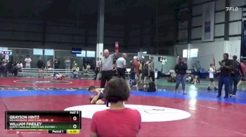 60 lbs 3rd Place Match - Grayson Hintz, Williamsburg Wrestling Club vs William Findley, North Carolina Wrestling Factory