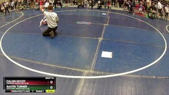 39 lbs Champ. Round 2 - Calvin McCoy, Charger Wrestling Club vs Raxtin Turner, Stallions Wrestling Club