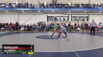 141 lbs 3rd Place Match - Levi Englman, Ferrum College vs Brandon Woody, Averett University