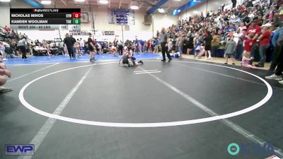 60 lbs Rr Rnd 5 - Nicholas Mihos, Coweta Tiger Wrestling vs Kamden Woolman, Tiger Trained Wrestling