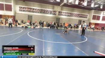 47 lbs Round 2 - Camden Balliett, Roy Wrestling Club vs Branson Jacobs, Team Prestige