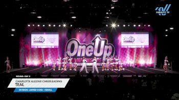 Charlotte Allstar Cheerleading - Teal [2024 L6 Limited Coed - XSmall Day 2] 2024 One Up Grand Nationals