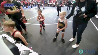 45 lbs Consolation - Logan Burris, Skiatook Youth Wrestling vs Tripp Hall, Claremore Wrestling Club