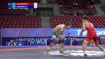 61 kg 1/8 Final - Jeyhun Allahverdiyev, Azerbaijan vs Mika Lehmkuehl, South Africa