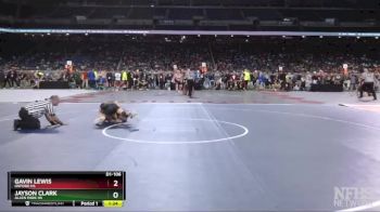 D1-106 lbs Quarterfinal - Jayson Clark, Allen Park HS vs Gavin Lewis, Oxford HS