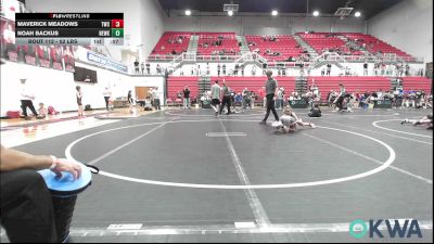 66 lbs Rr Rnd 2 - Tinslynn Burdick, Perry Wrestling Academy vs Marley Cummings, Piedmont