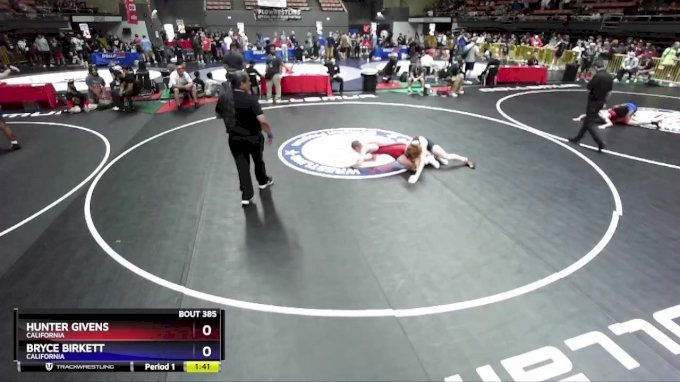 165 lbs Cons. Round 2 - Hunter Givens, California vs Bryce Birkett ...