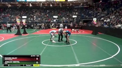 138 lbs Cons. Round 7 - Jordan Hertel, DWA vs Zaiven Riley, Unattached