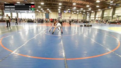 120 lbs Round Of 64 - Aiden Rowe, TN vs Derek Bush, VA