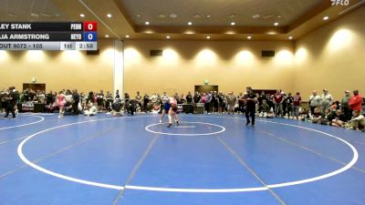 110 lbs Quarters - Ashley Stank, Pennsylvania vs Amelia Armstrong, New York