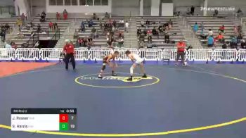 80 lbs Prelims - Jett Rosser, Indiana Outlaws Gold vs Sean Harris, Indiana Force