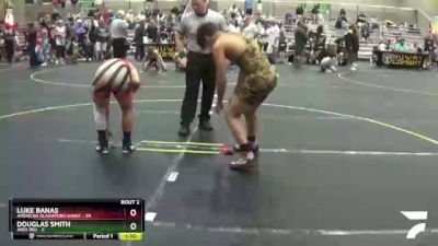 140 lbs Round 1 (6 Team) - Luke Banas, American Gladiators-Havoc vs Douglas Smith, Ares Red