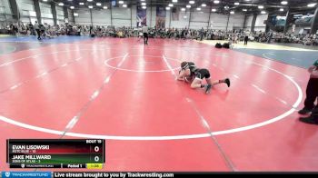 84 lbs Rd# 7- 10:45am Saturday Final Pool - Jake Millward, Sons Of Atlas vs Evan Lisowski, M2TC Blue