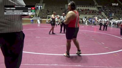 1A-4A 285 Cons. Round 3 - Gabriel Abernathy, Dadeville vs Luis Lopez, Cleburne County