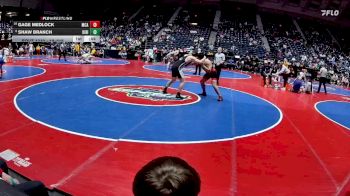 1A-215 lbs Cons. Round 1 - Gage Medlock, McIntosh County Academy vs Shaw Branch, Kings Ridge