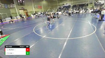 165 lbs Cons. Round 3 - Vincent Low, Salem Hills vs Jesse Button, Salem Hills