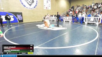 285 lbs Semifinal - Adam Stanley, Bakersfield vs Andres Rodriguez, Cesar Chavez