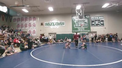 28 lbs Round 3 - Regan Stammeyer, Sailor Wrestling Club vs Cheyenne Strand, Alburnett Mat Pack