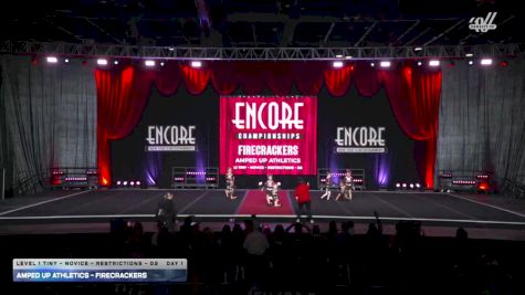 Amped Up Athletics - FIRECRACKERS [2025 L1 Tiny - Novice - Restrictions - D2 Day 1] 2025 Encore Grand Nationals